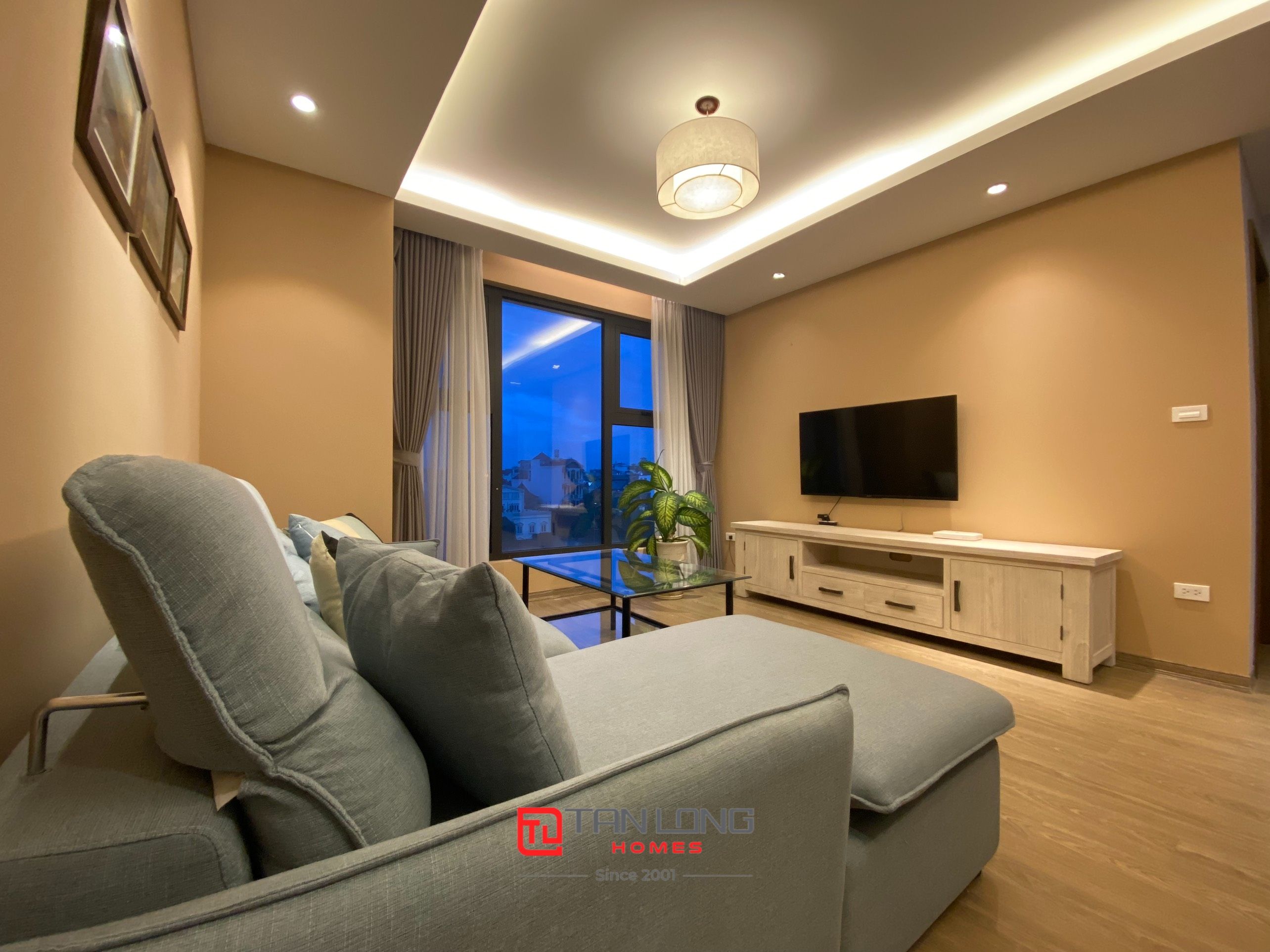 Cho thuê căn hộ 2 ngủ 116m2 full đồ nhập khẩu tại tòa A dự án D.' Le Roi Soleil