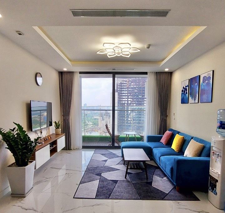 Mua căn hộ 2 phòng ngủ hướng Đông Bắc bàn giao cao cấp view nội khu tầng trung Noble Empire Ciputra