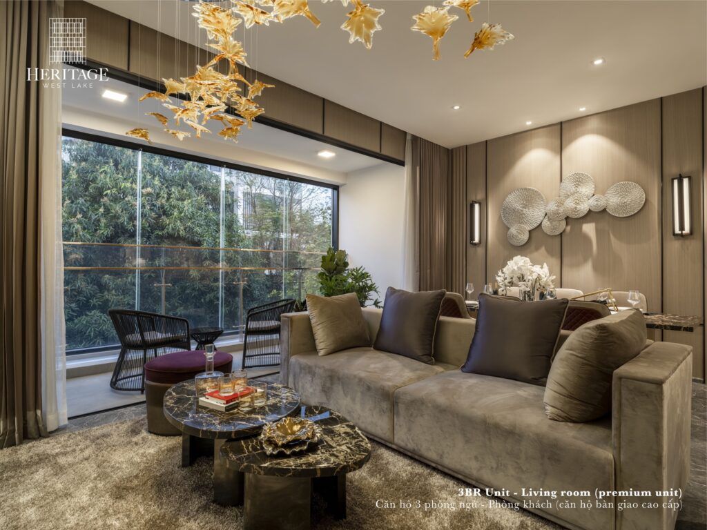 Cho thuê 1PN Heritage Collection hướng Nam – mát, yên tĩnh, phù hợp dân văn phòng
