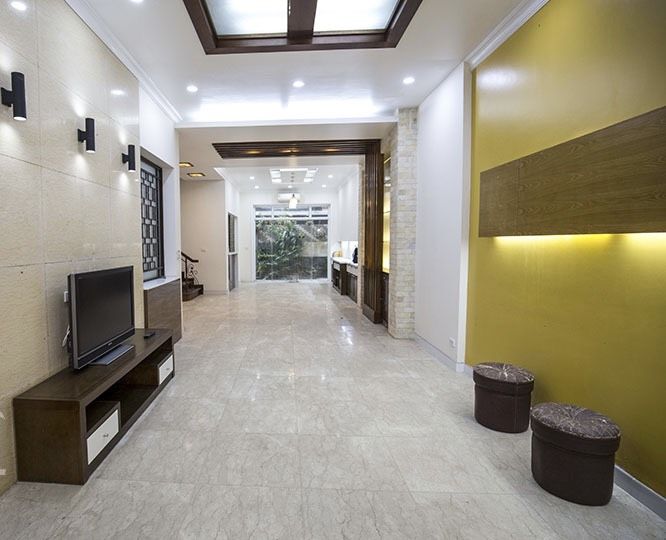 Biệt thự 3 tầng, 4 phòng ngủ cho thuê tại khu T1 Ciputra, quận Tây Hồ