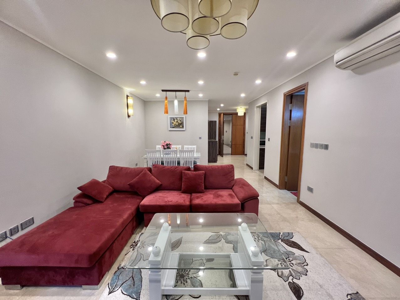 Cho thuê căn hộ 3 ngủ 114m2 tầng cao view thoáng full đồ tại L1 Ciputra Hà Nội