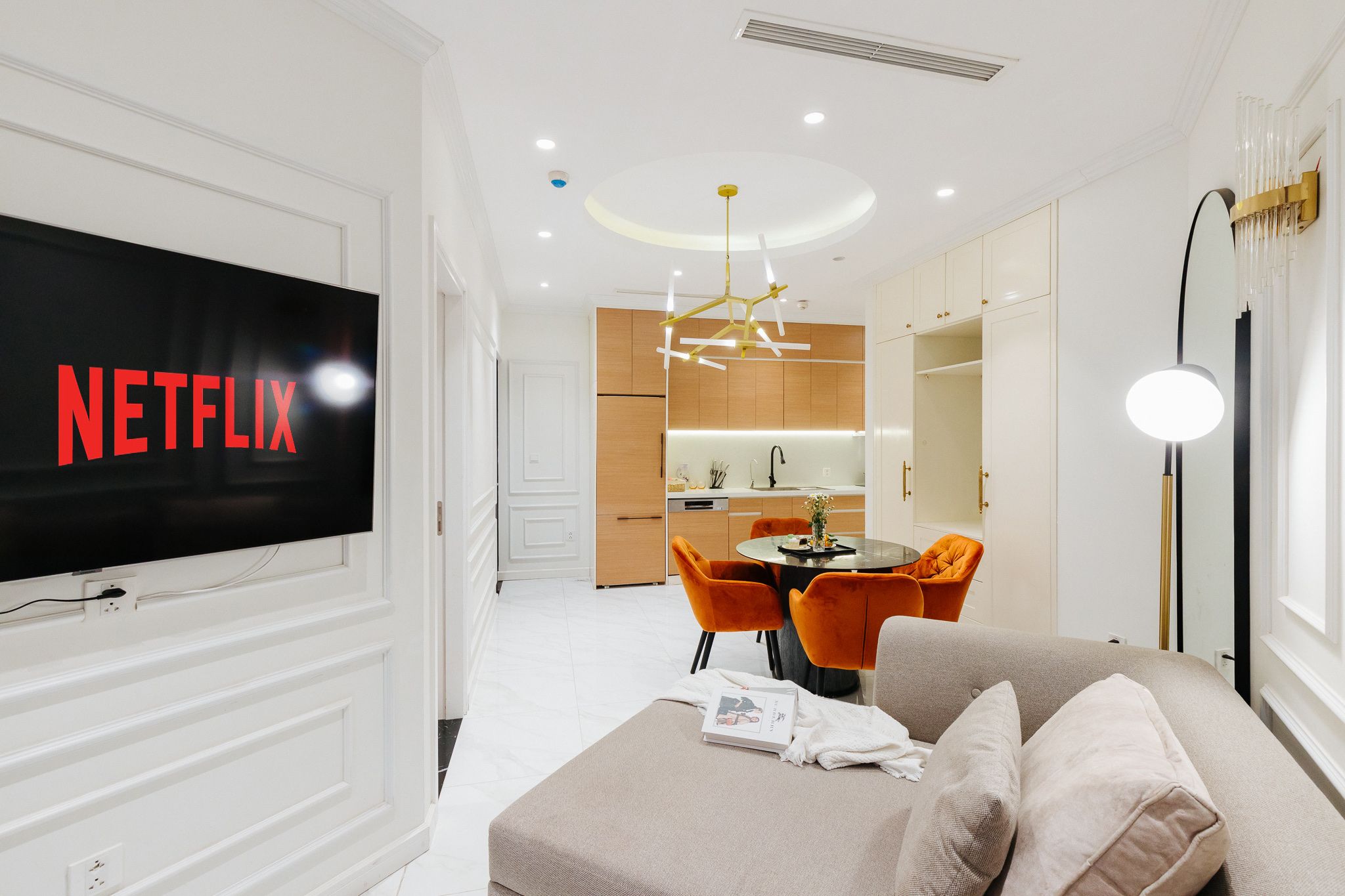 Cho thuê Eldorado Tân Hoàng Minh 51m2, full nội thất 1+1 ngủ, giá tốt