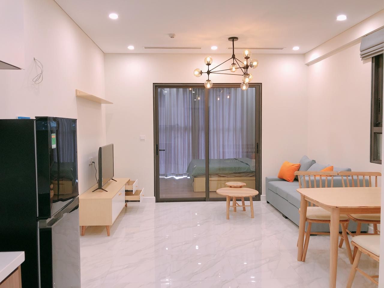 Cần cho thuê 2 ngủ D'.Eldorado Tân Hoàng Minh 54m2, full nội thất đẹp.