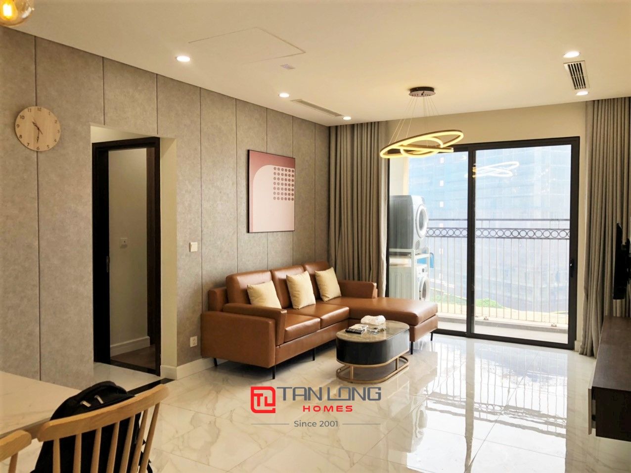 Cho thuê căn hộ 3 ngủ 85,6m2 full đồ view thoáng tại D'. El Dorado Tân Hoàng Minh