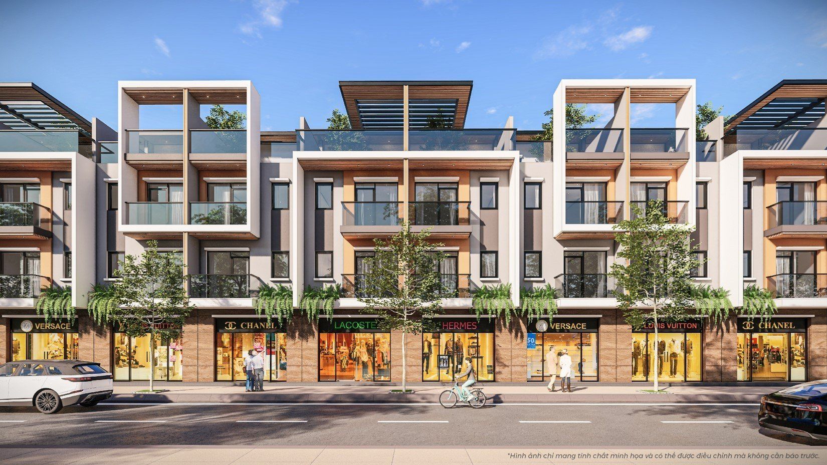 Bán nhà phố shophouse Tây Tứ Trạch gần vườn hoa VT đẹp kinh doanh Vinhomes Apollo City giá VIP