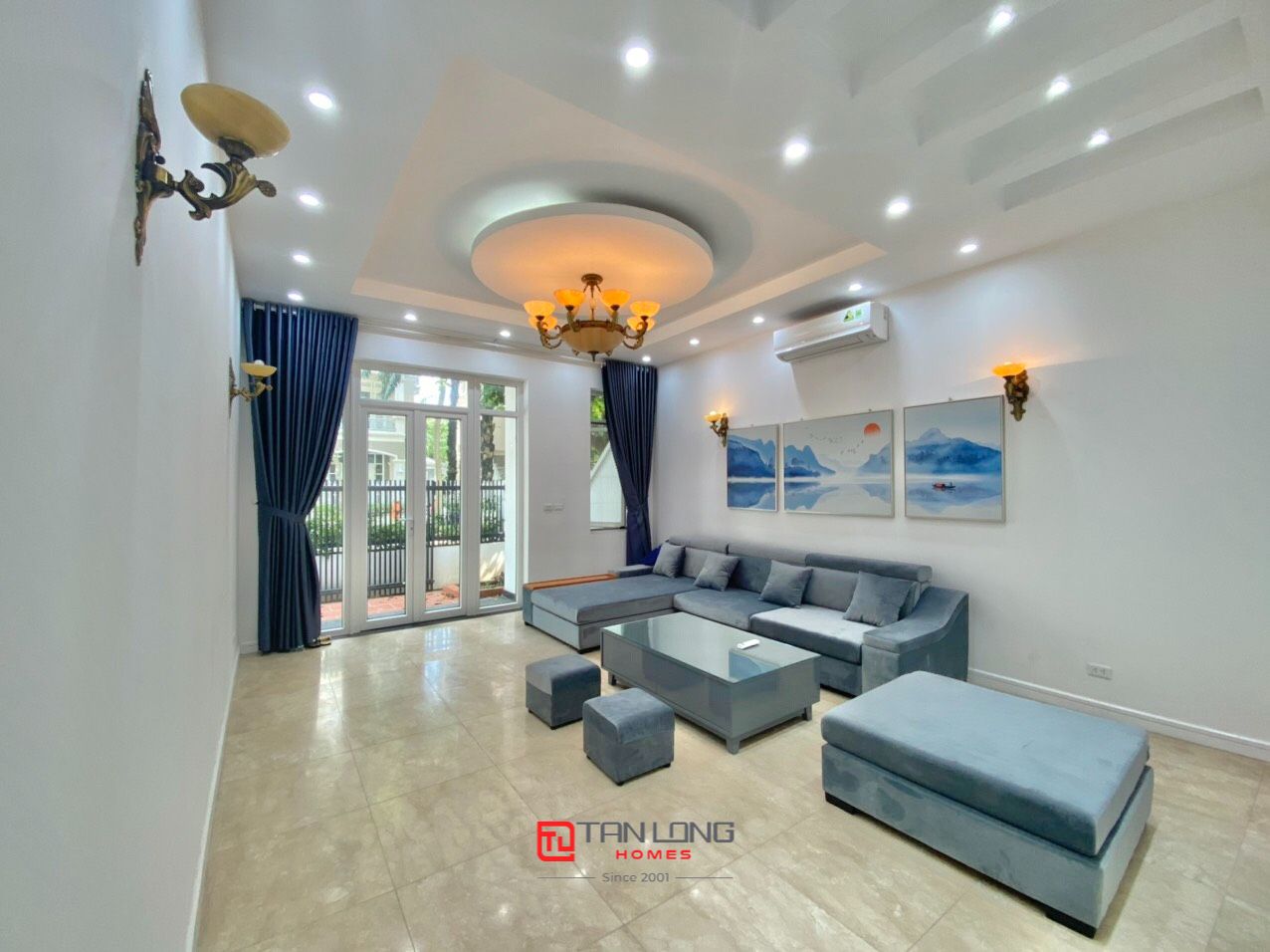 Cho thuê biệt thự T7 Ciputra: 5PN/180m2 full đồ mới đẹp