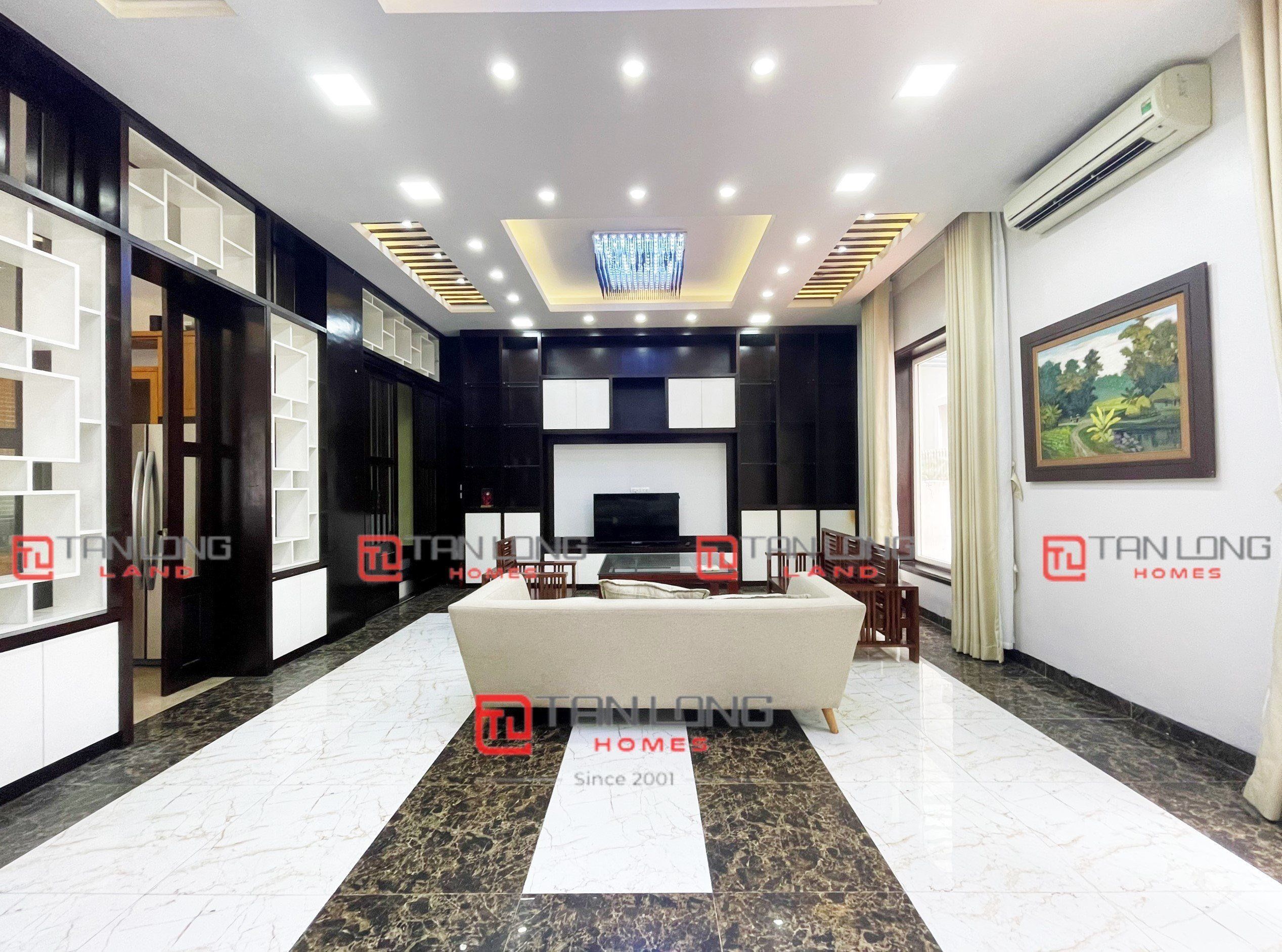 Cho thuê biệt thự liền kề khu P Ciputra, diện tích 126m2 full đồ mới