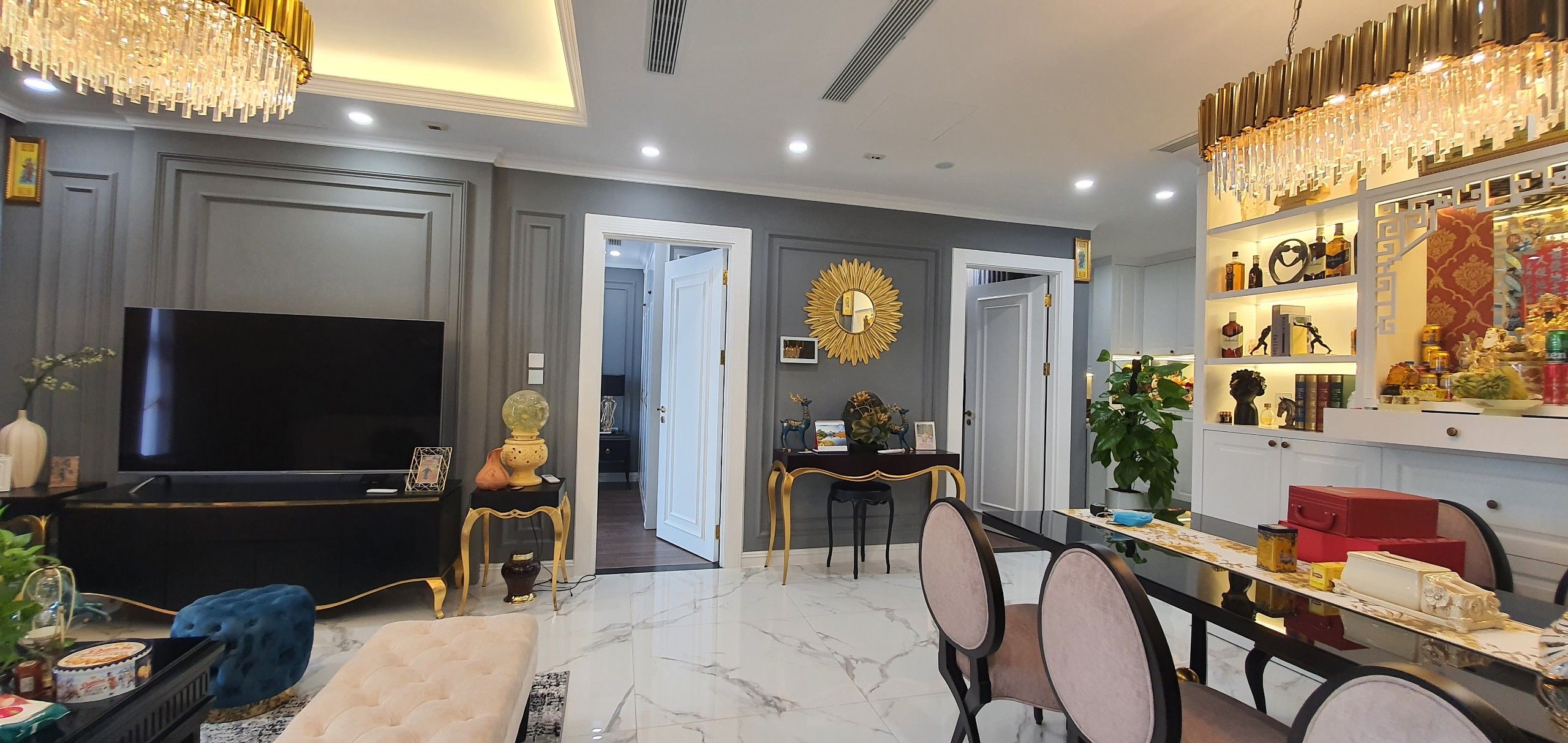 Cho thuê căn hộ chung cư 90,8m2 Sunshine City tòa S3 view nội khu
