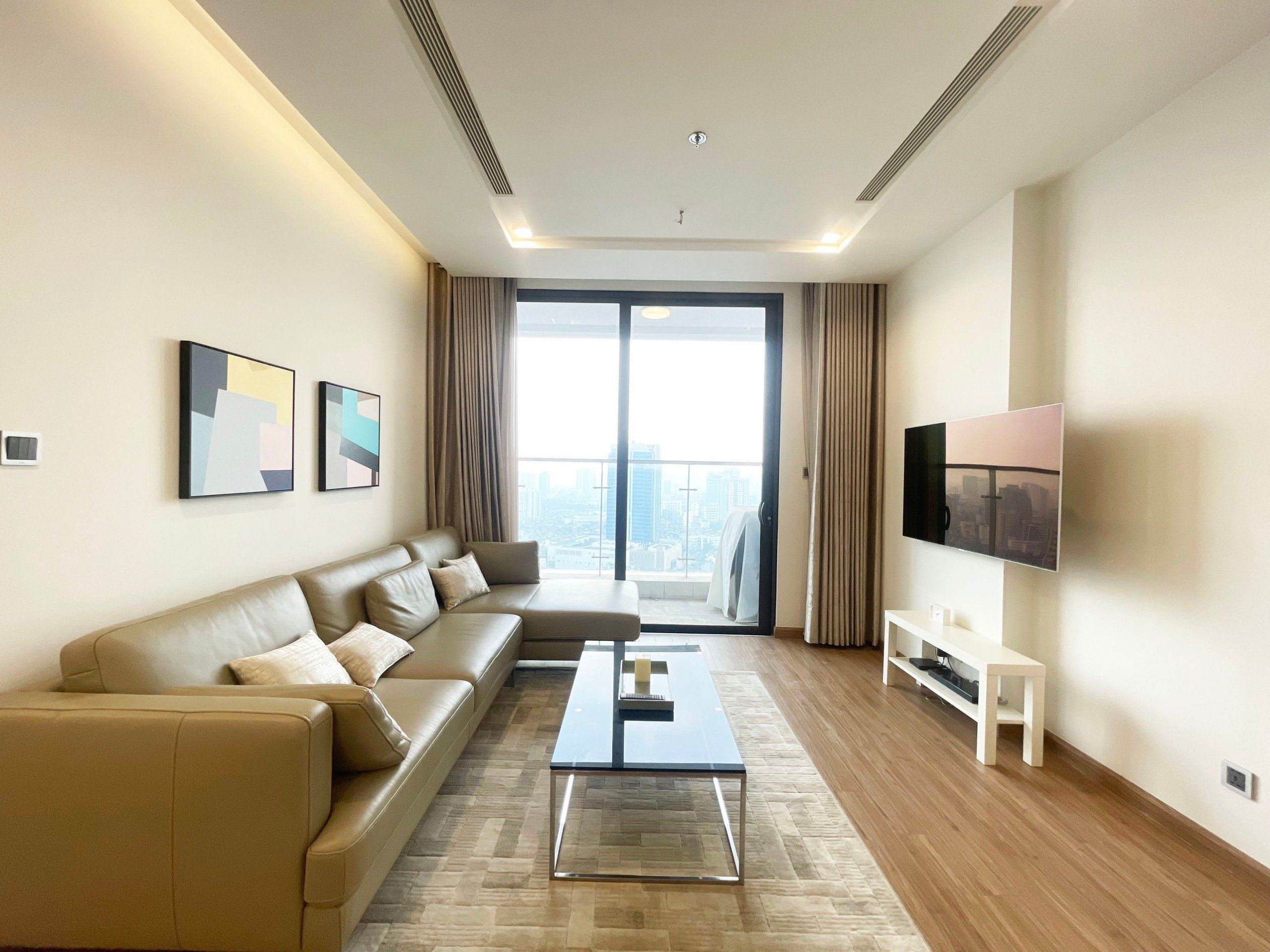 Cho thuê căn hộ 3 ngủ đầy đủ nội thất toà M2 tại Vinhomes Metropolis