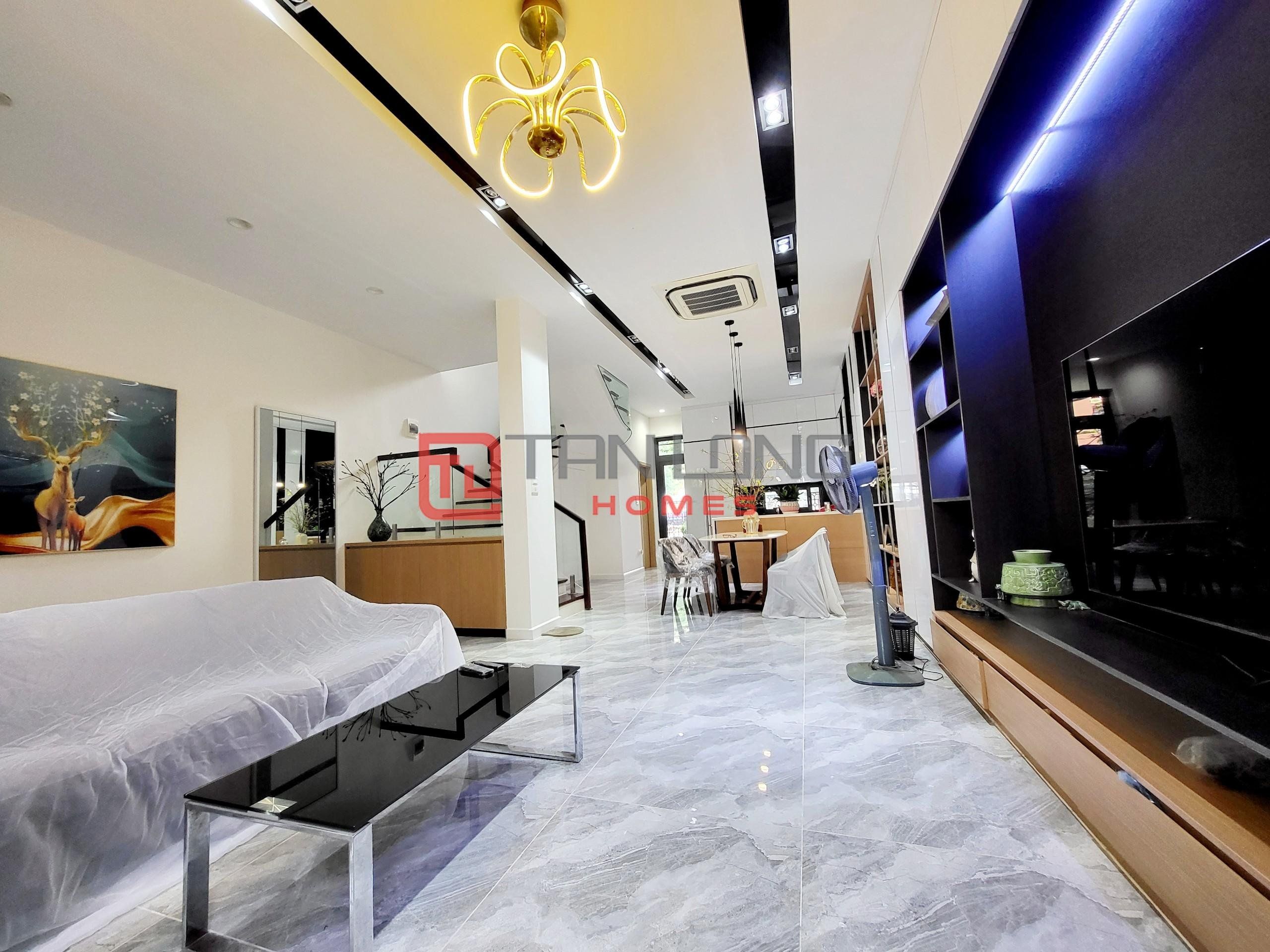 Cho thuê biệt thự liền kề 132m2 x 4 tầng full đồ mới khu VIP Starlake