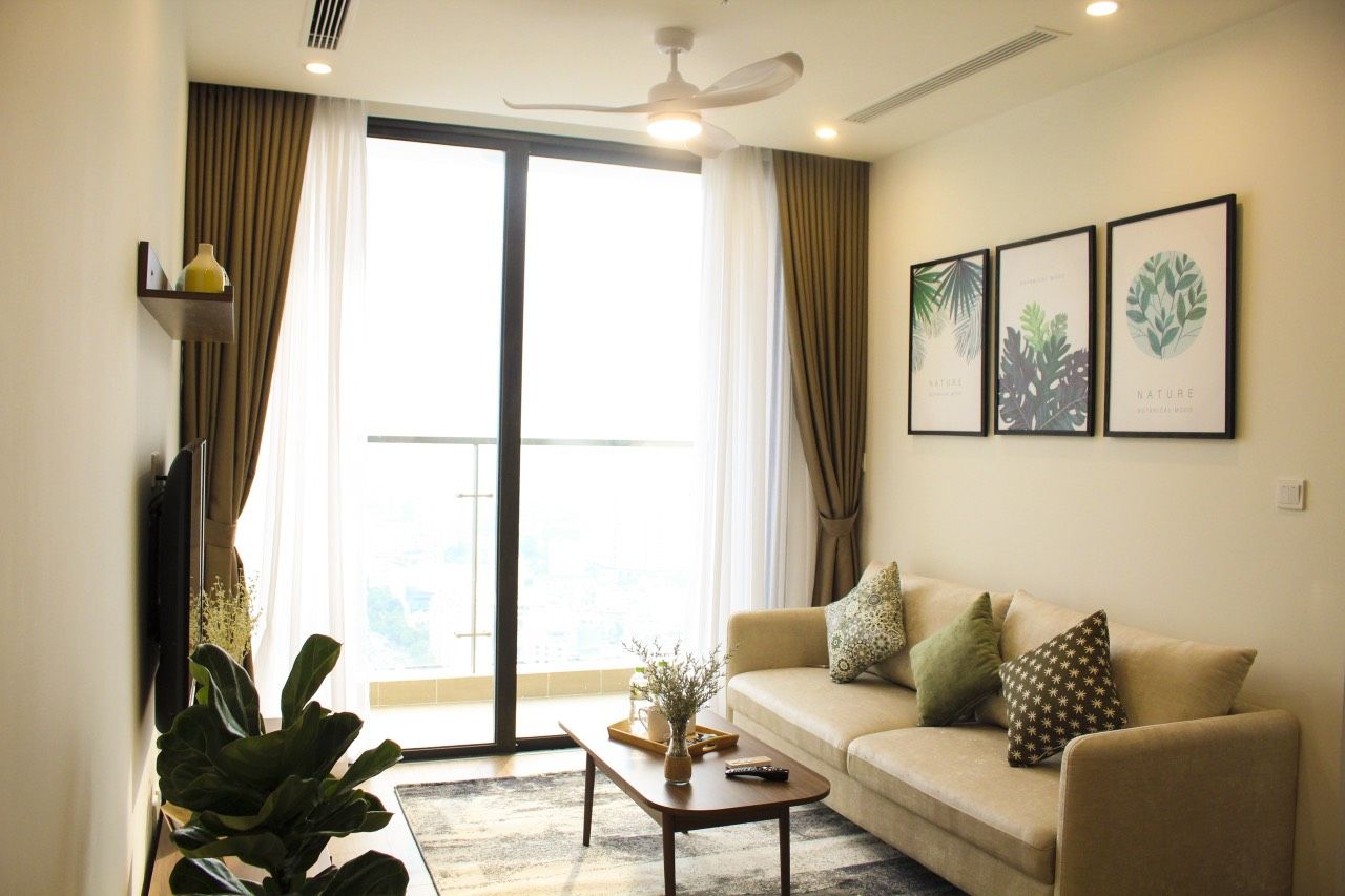 Cho thuê căn hộ 1 phòng ngủ Vinhomes Skylake đầy đủ đồ - Diện tích: 53m2 - Giá thuê hữu nghị