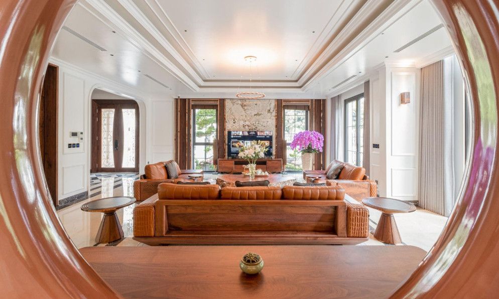 Bán nhà biệt thự đơn lập diện tích: 200m2 hoàn thiện đẹp Thanh Hà Cienco 5 hướng Tây, full đồ đẹp