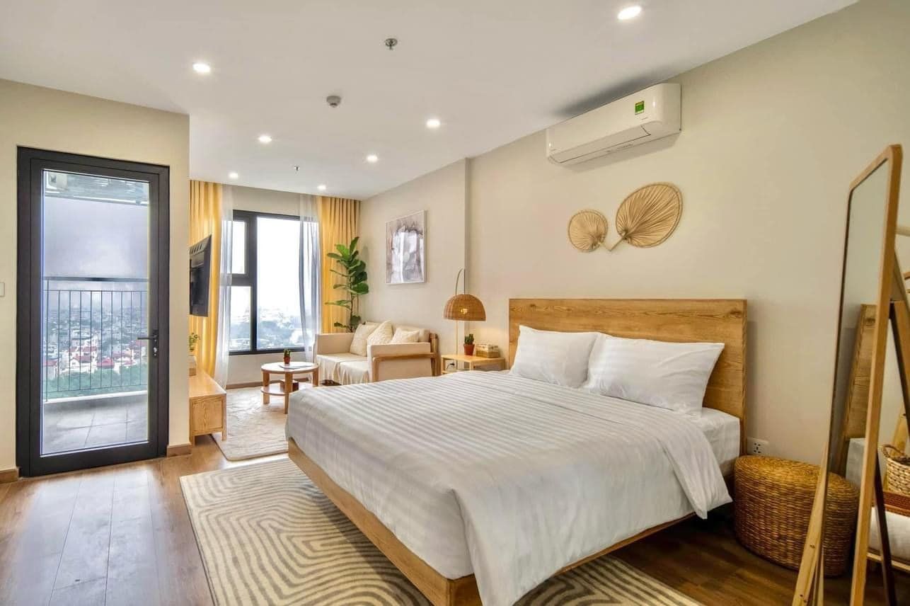 Bán nhà chung cư Studio 35m2 ban công rộng, hướng Đông Nam Imperia Smart City The Sola Park