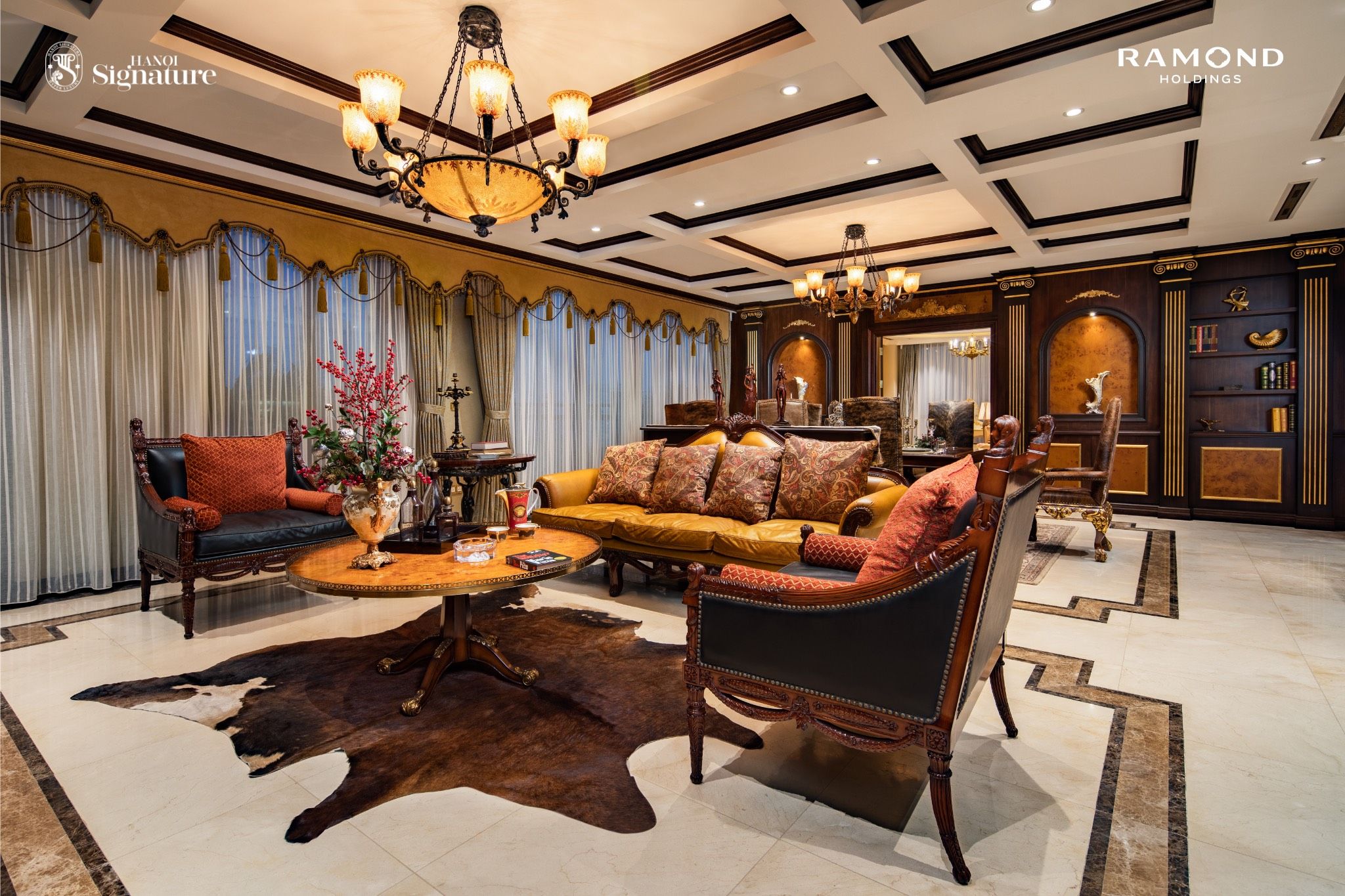 Bán căn hộ Chic 3 phòng ngủ hướng Bắc 202.88m2 view bảo tàng Hanoi Signature Nguyễn Văn Huyên