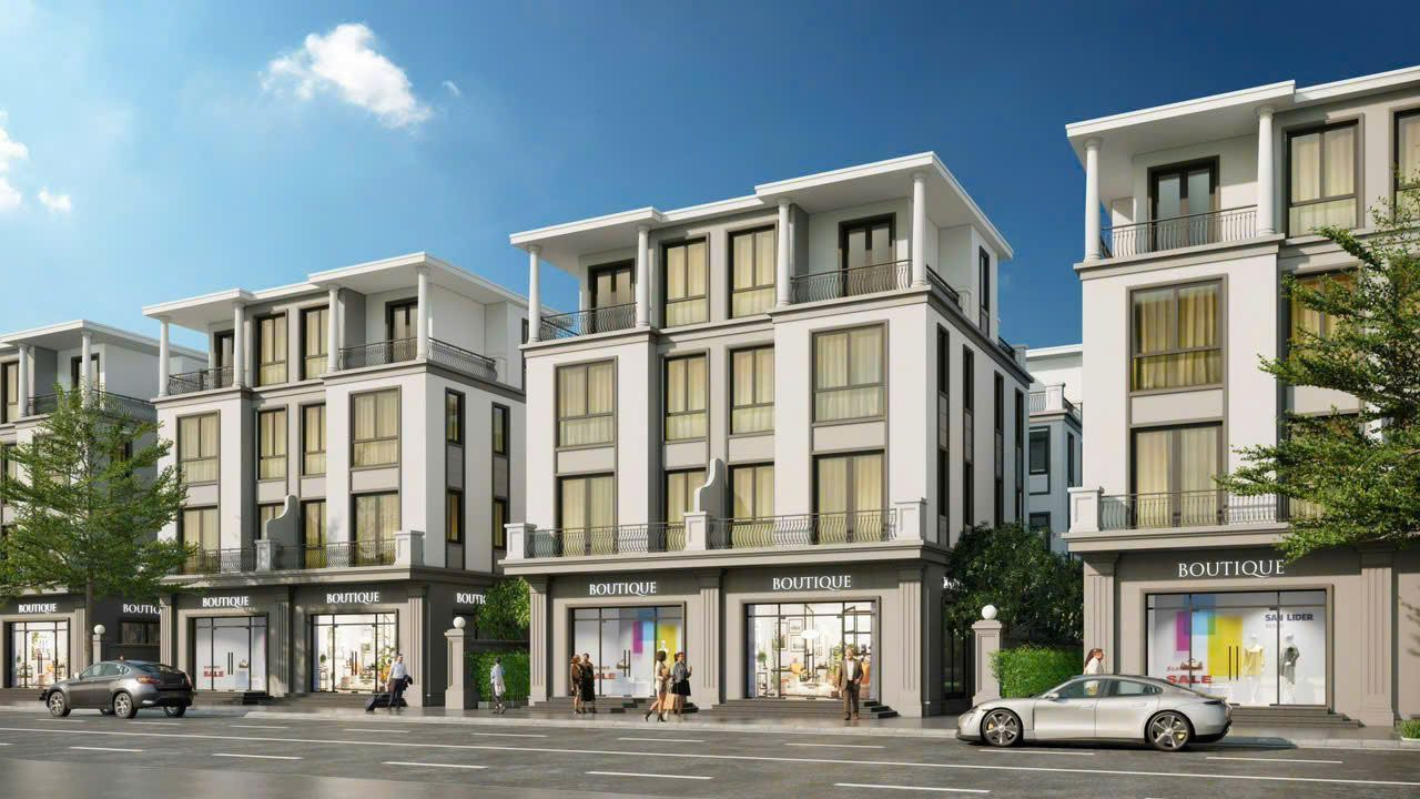 Bán nhà liền kề Eden Residences khu P Ciputra - Tây Tứ Trạch xây thô mặt trong DT: 120m/MT: 6m