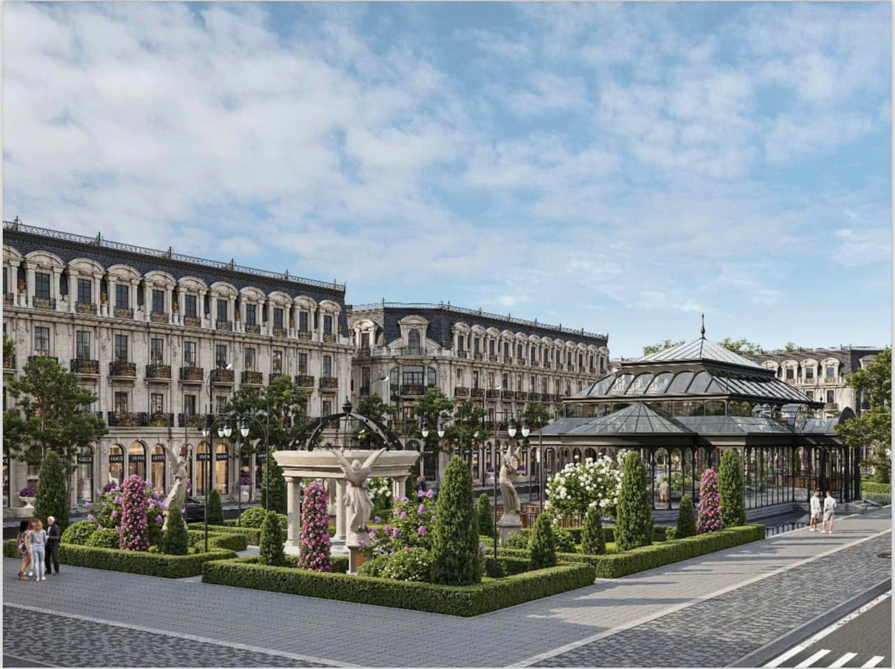 Bán nhà phố shophouse Đông Bắc kinh doanh thuận lợi Noble Palace Tây Thăng Long mặt tiền 8m