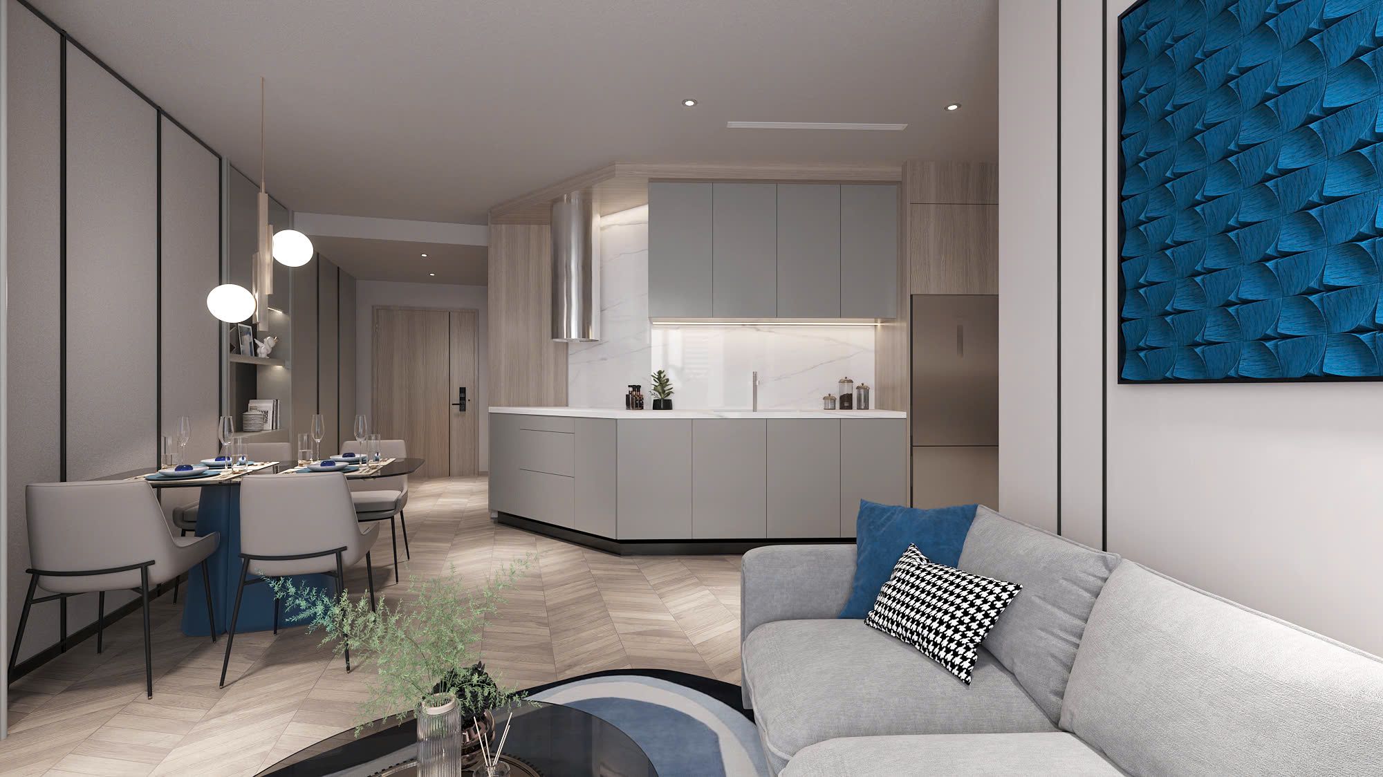 Mua chung cư 2 phòng ngủ tầng thấp Tây Nam view nhà phố đô thị tòa Y4 Imperia Signature Cổ Loa