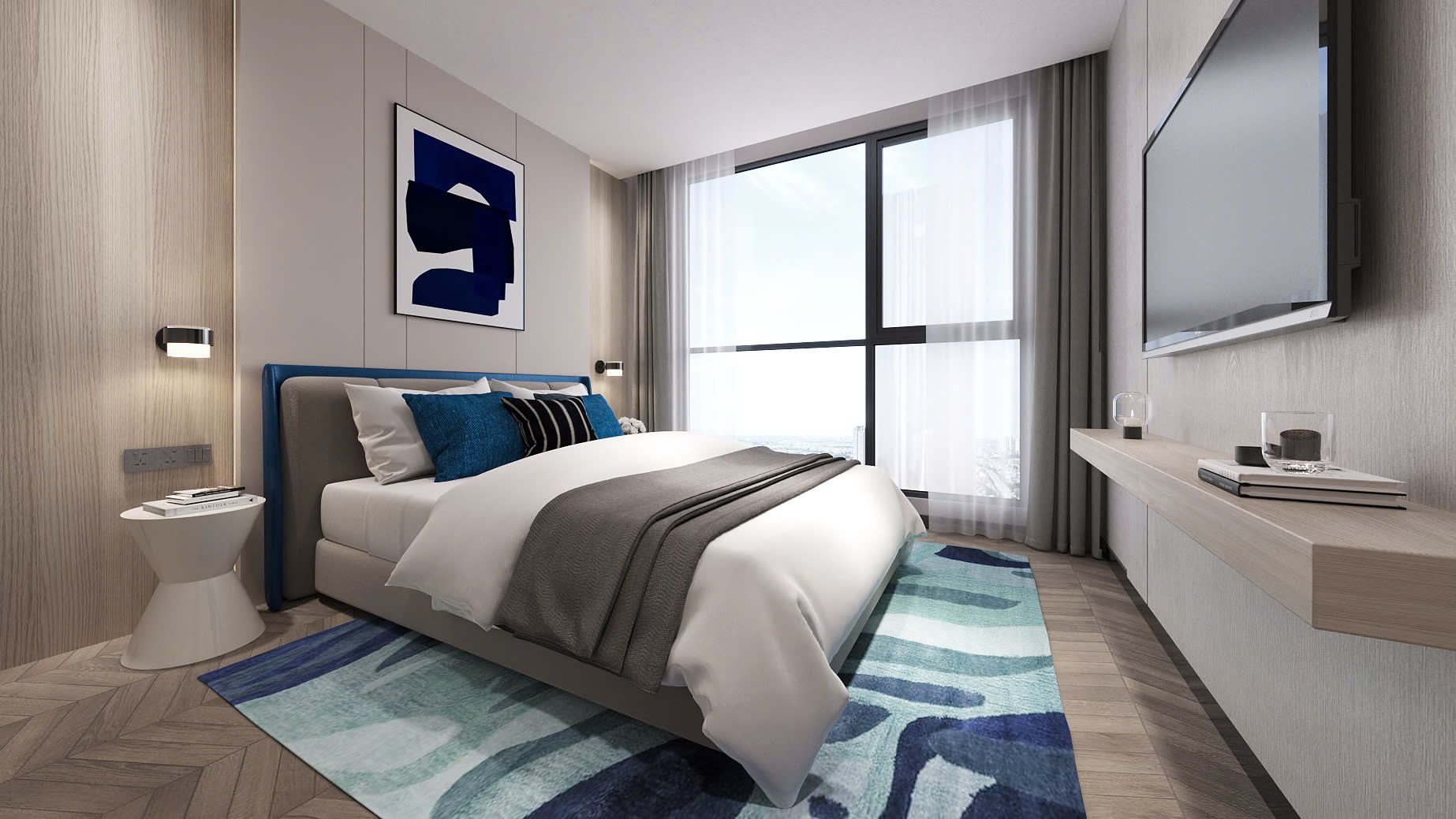 Mua căn Studio Suites 1PN tầng trung hướng Đông Bắc view biệt thự tòa Y4 Imperia Signature Cổ Loa