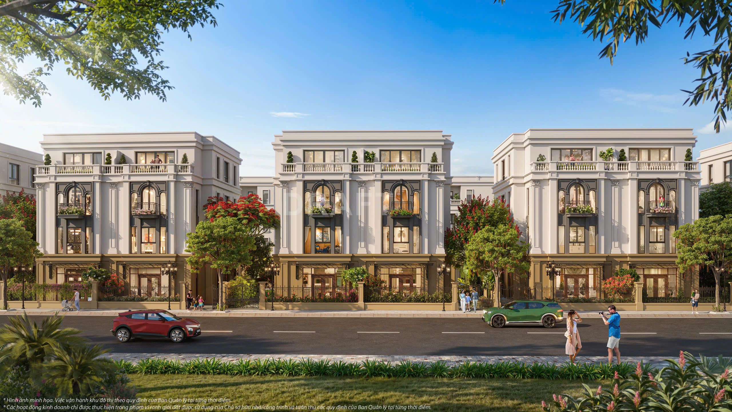 Thuê biệt thự đơn lập 4 mặt thoáng Bình Minh 2.1 kế cận Công viên chưa nội thất Vinhome Dương Kinh