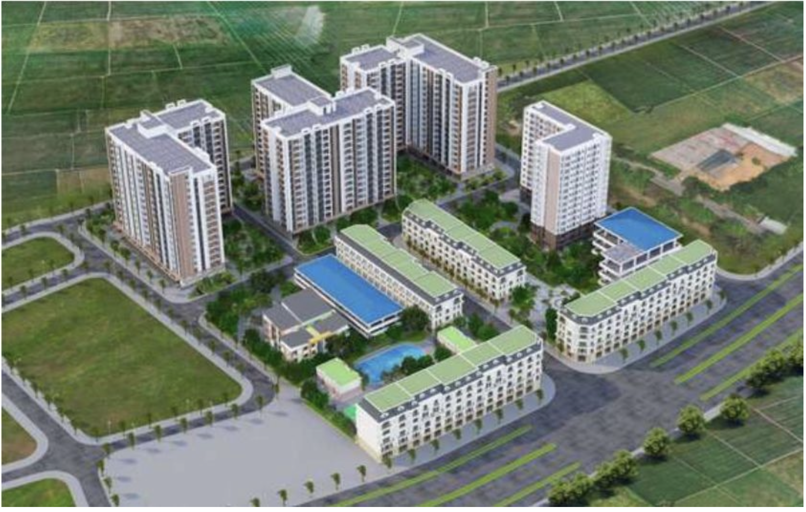 Giá bán nhà ở xã hội Vinhomes Happy Home Cam Ranh