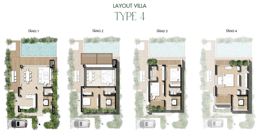 Cho thuê biệt thự Hidden Villa La Tiên Villa