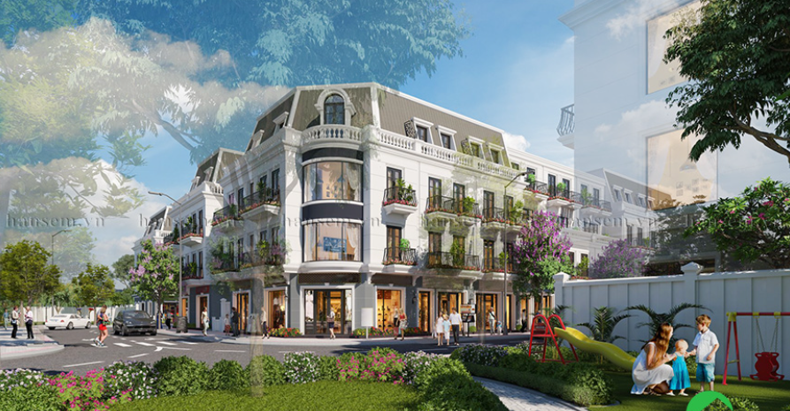 Cho thuê shophouse Châu Âu Vinhomes Hải Vân Bay