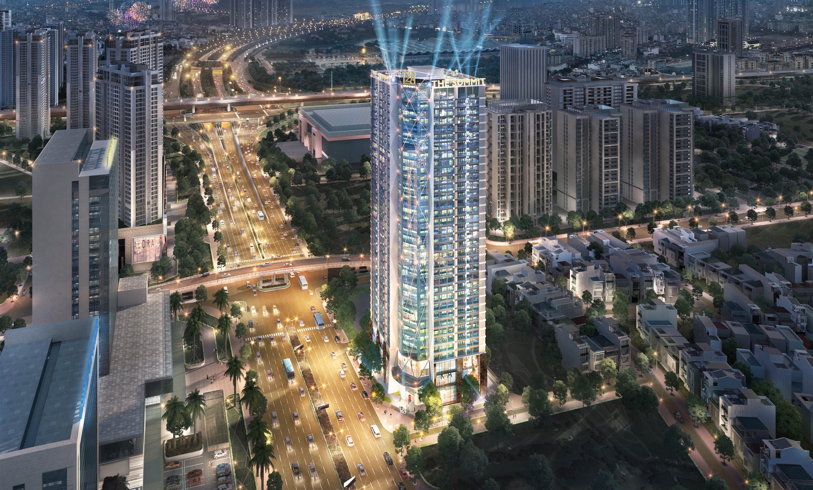 Phối cảnh dự án Summit Building