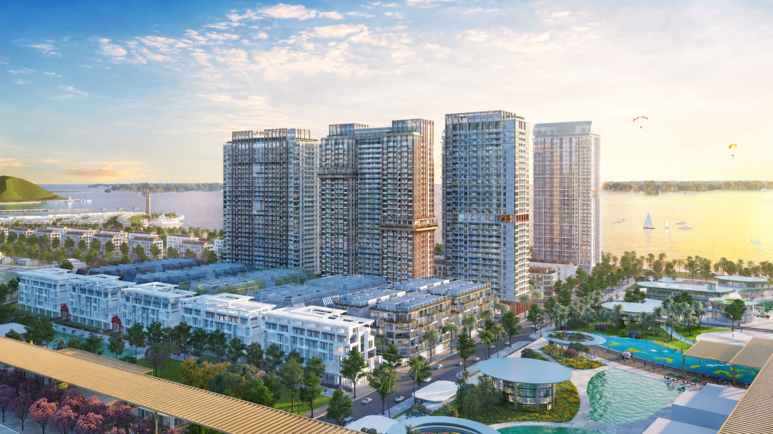 Tòa chung cư F3 Sun Festo Town Hạ Long và nhịp đập giao thương sôi động bậc nhất