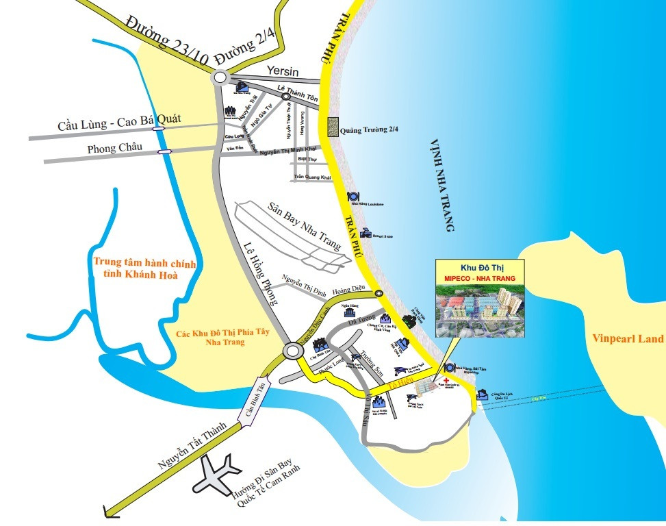 Vị trí Mipeco Nha Trang 