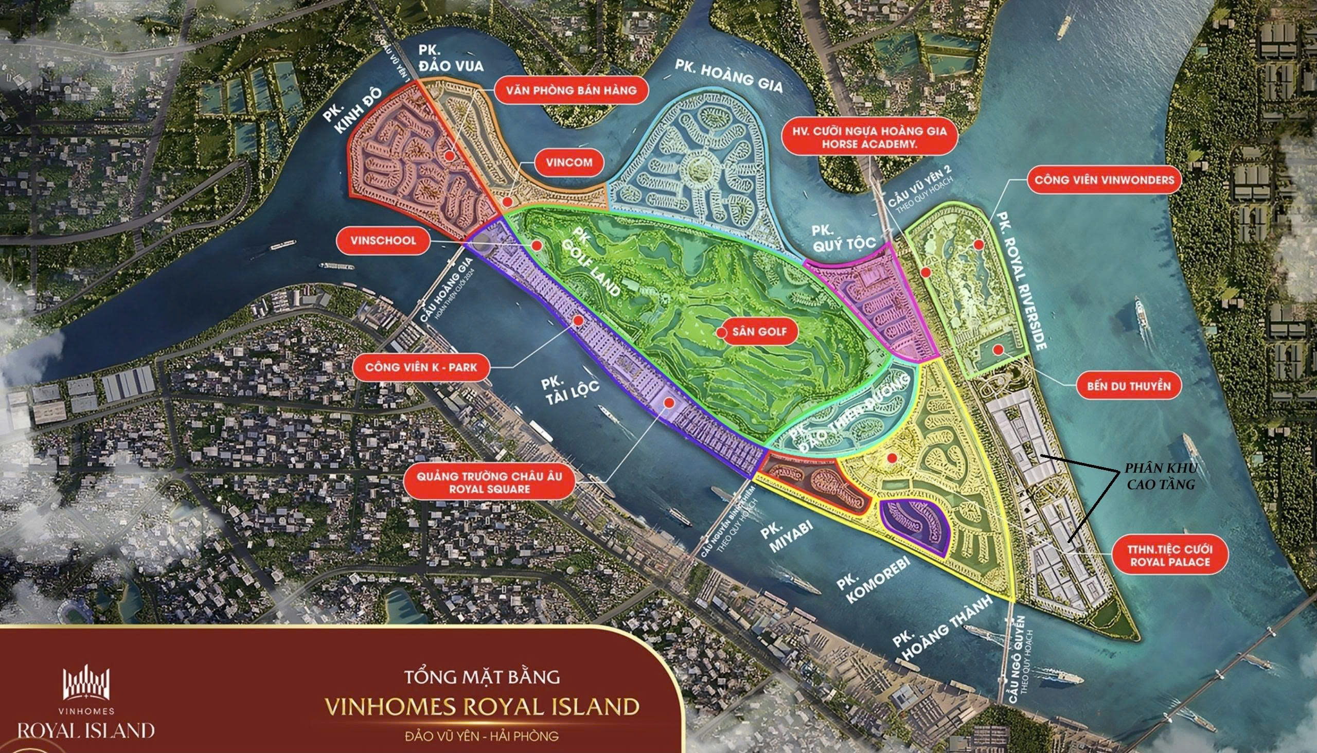 Mặt bằng thiết kế Imperia Royal Island Vũ Yên