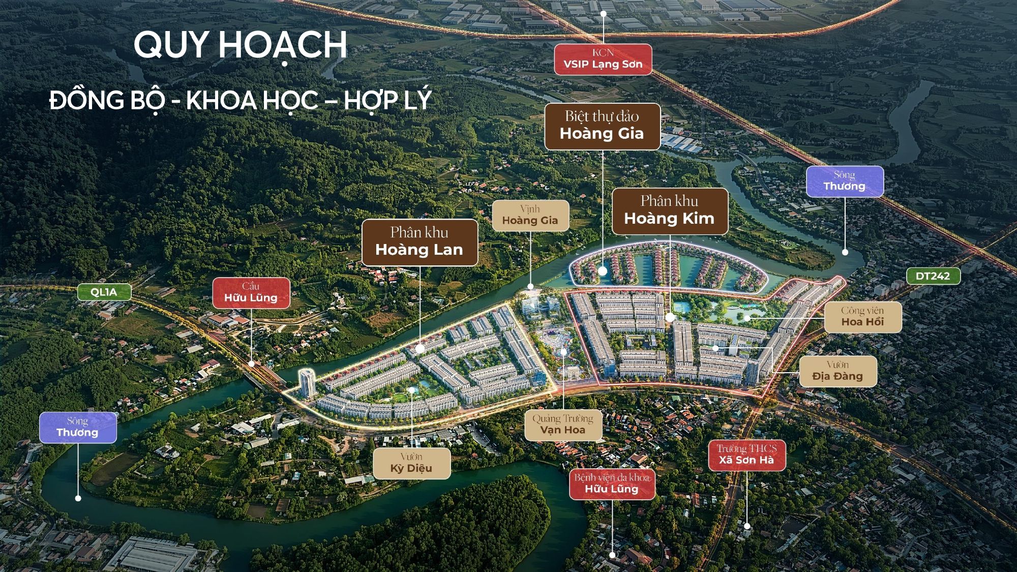 Quy hoạch Eldora Riverside và nghệ thuật phân bổ không gian đô thị hiện đại