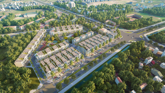 phối cảnh dự án Hưng Lộc Homes.