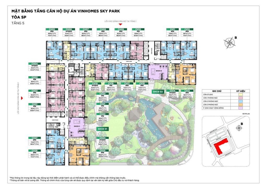 Tổng quan về dự án Vinhomes Sky Park 6