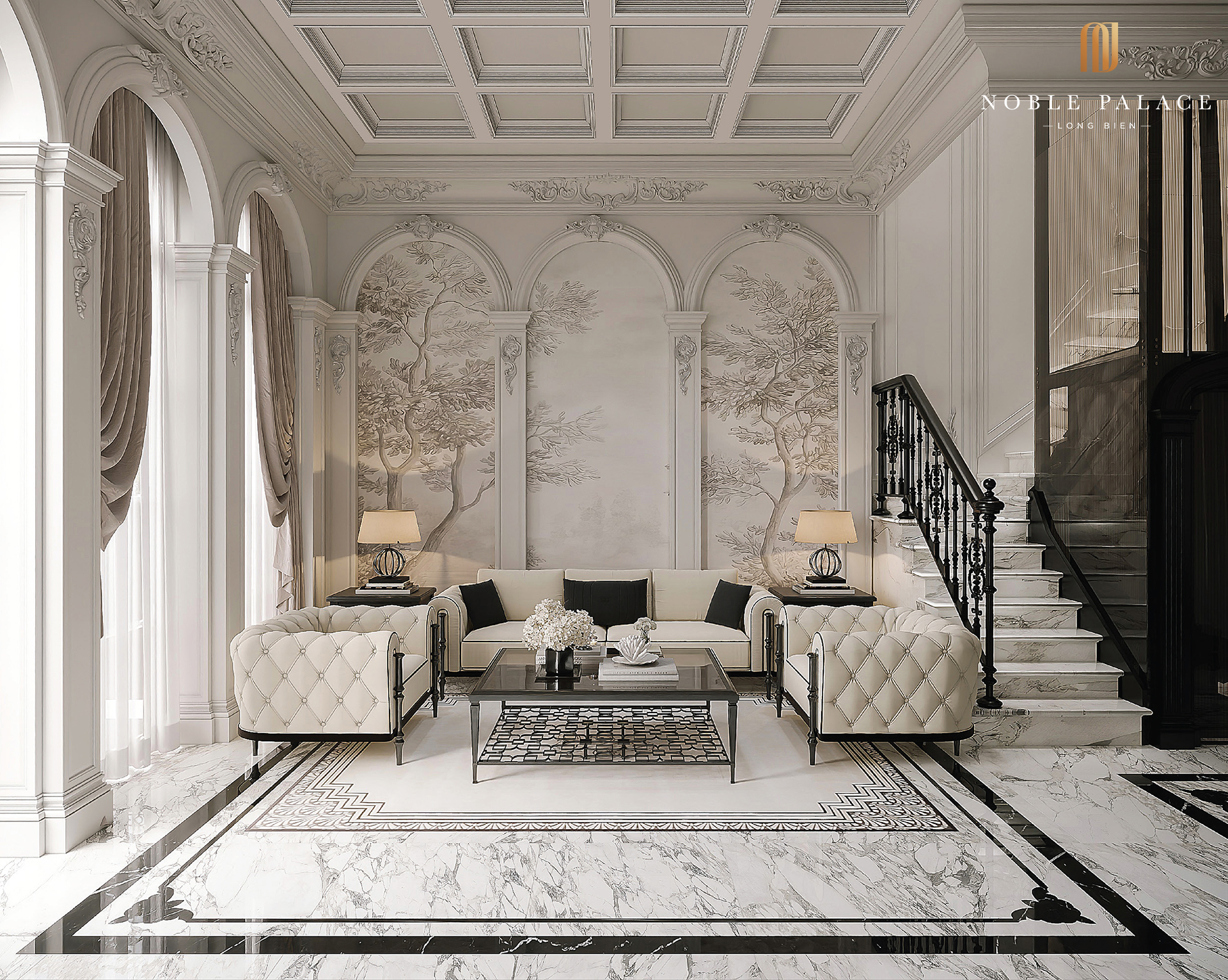 Biệt thự song lập Venus Palace Noble Palace Long Biên