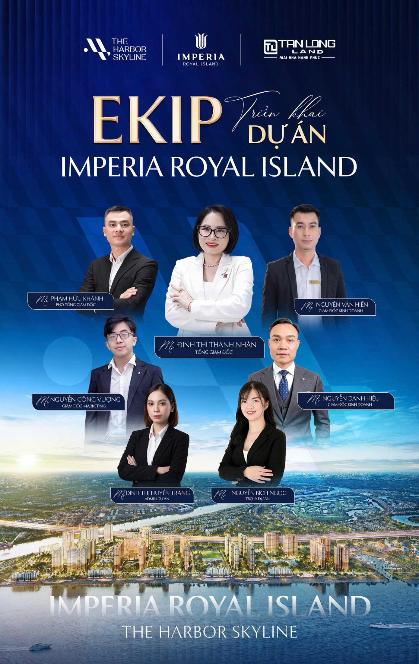 Tân Long Land ra mắt ekip triển khai dự án Imperia Royal Island - The Harbor Skyline