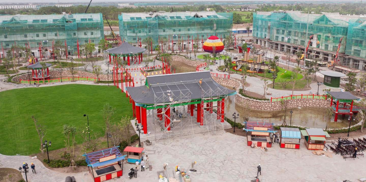 khai trương công viên văn hóa Hàn Quốc Vinhomes Vũ Yên Hải Phòng