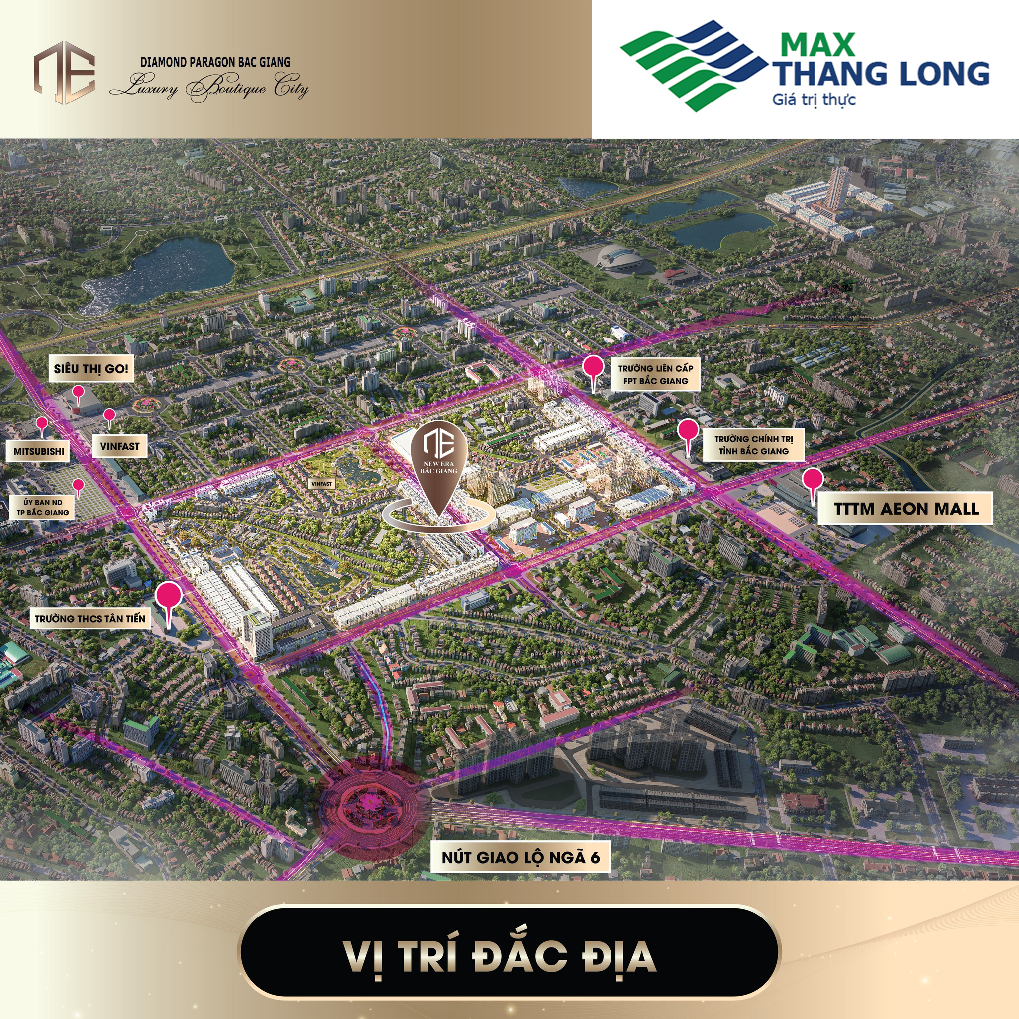 Tiềm năng đầu tư vào dự án Diamond Paragon Bắc Giang