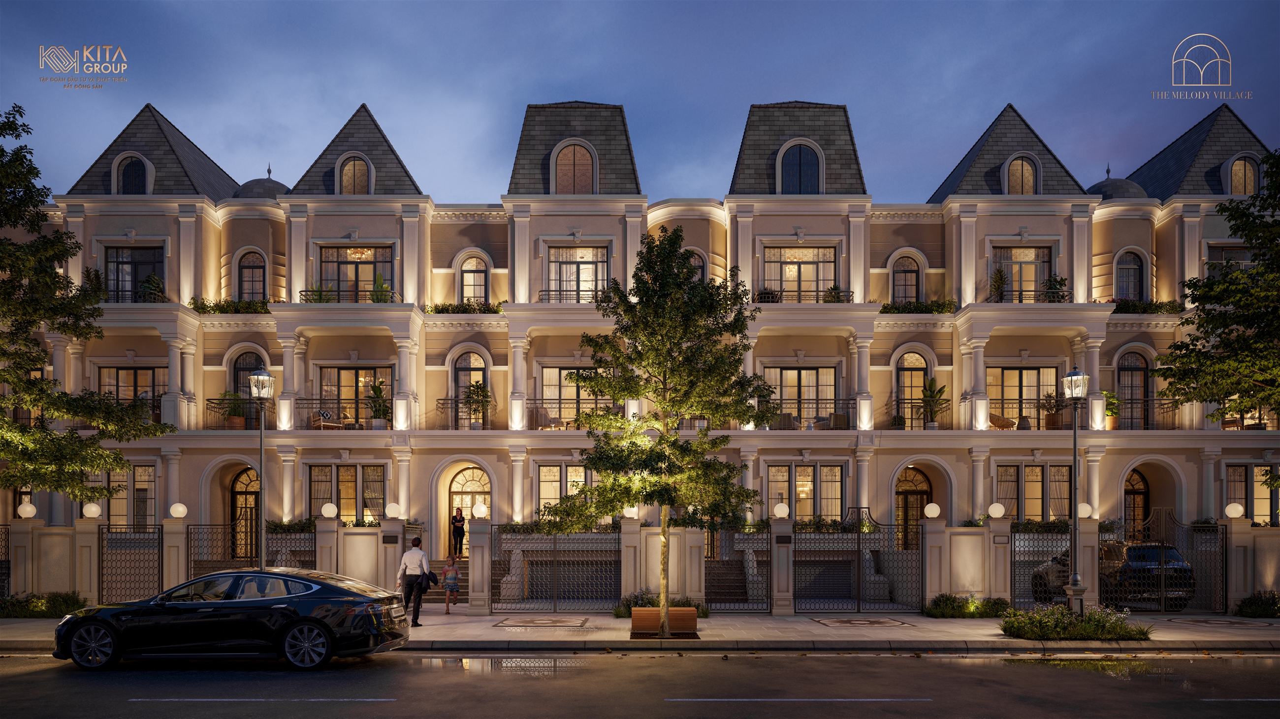 Cho thuê nhà liền kề Kita Capital