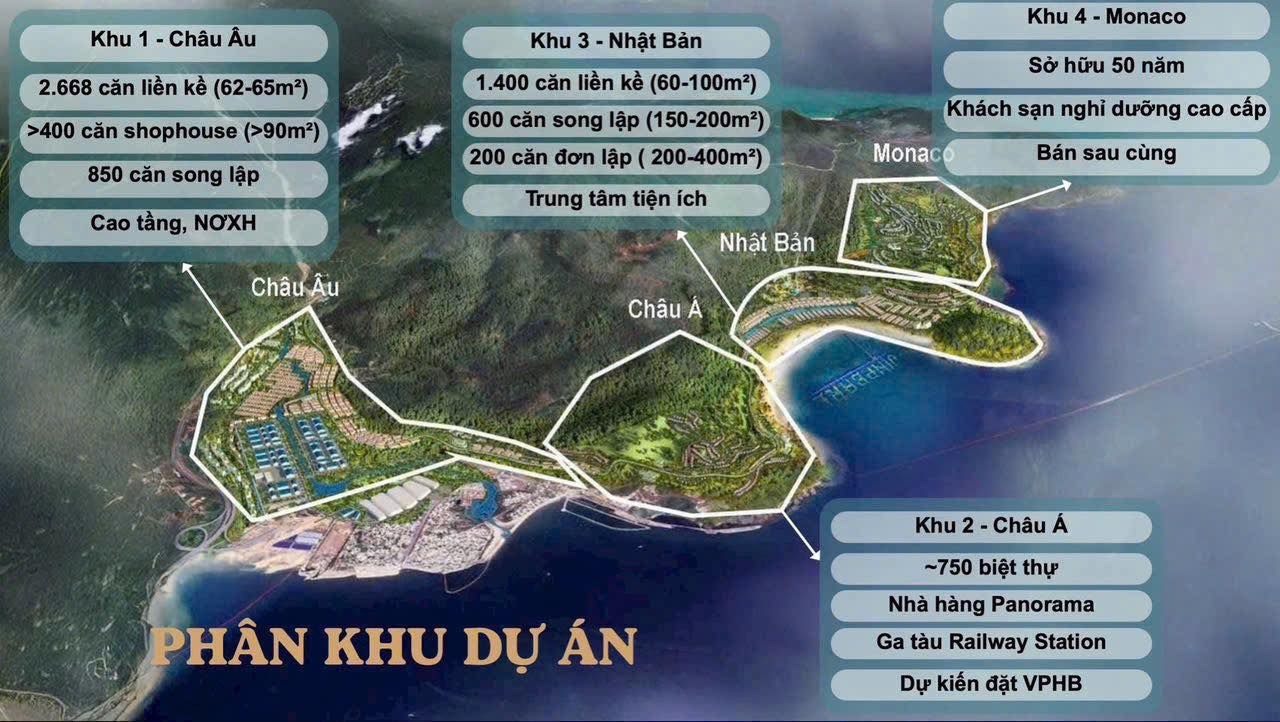 Mặt bằng thiết kế Vinhomes Hải Vân Bay tối ưu không gian sống chuẩn nghỉ dưỡng