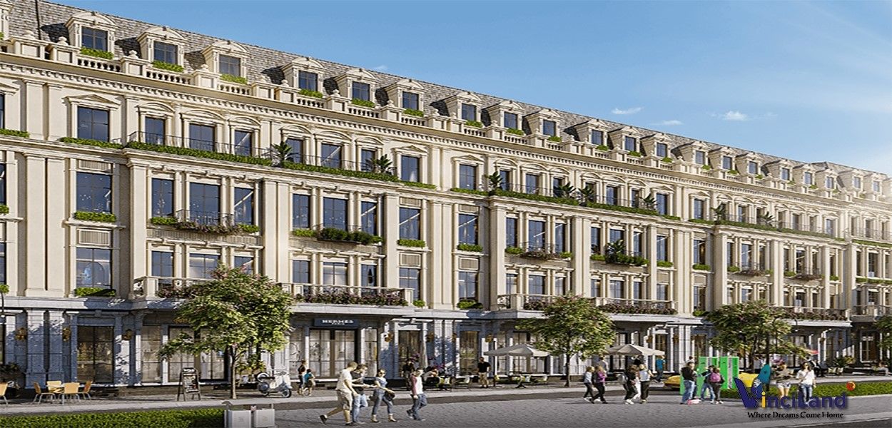 Shophouse Elegant 4 tầng Noble Palace Tây Thăng Long
