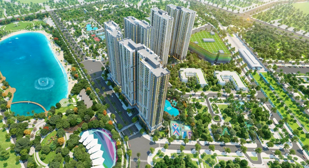Bán căn hộ 3 phòng ngủ chung cư The Sola Park Imperia Smart City