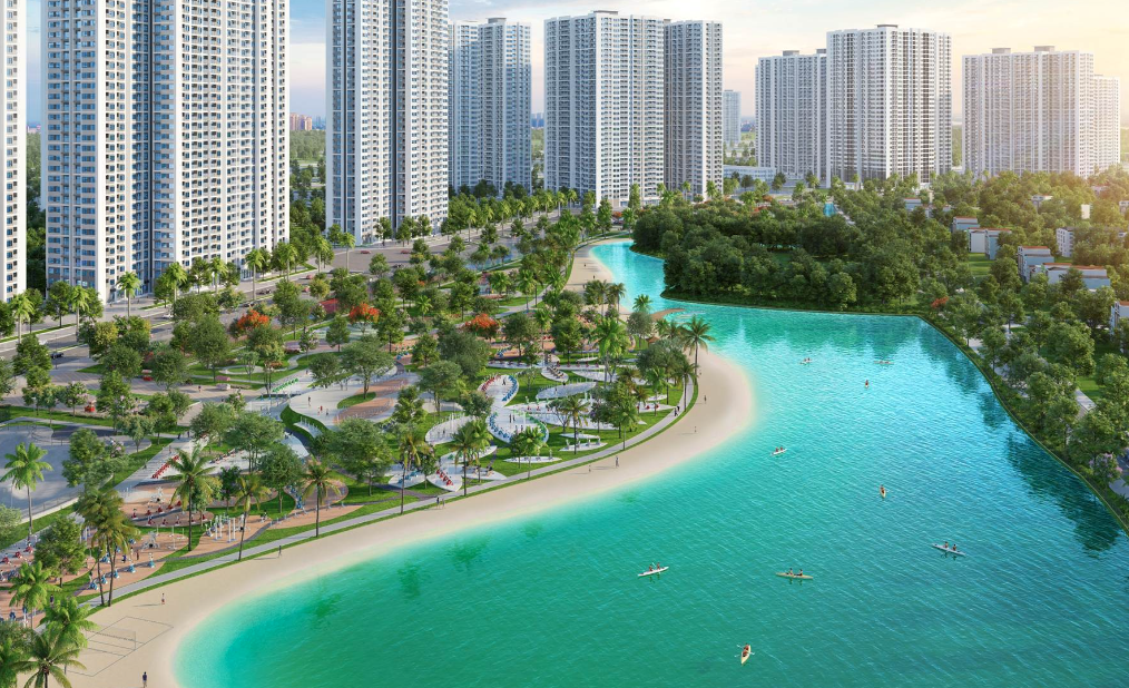 Cho thuê căn hộ 1 phòng ngủ The Sola Park Imperia Smart City