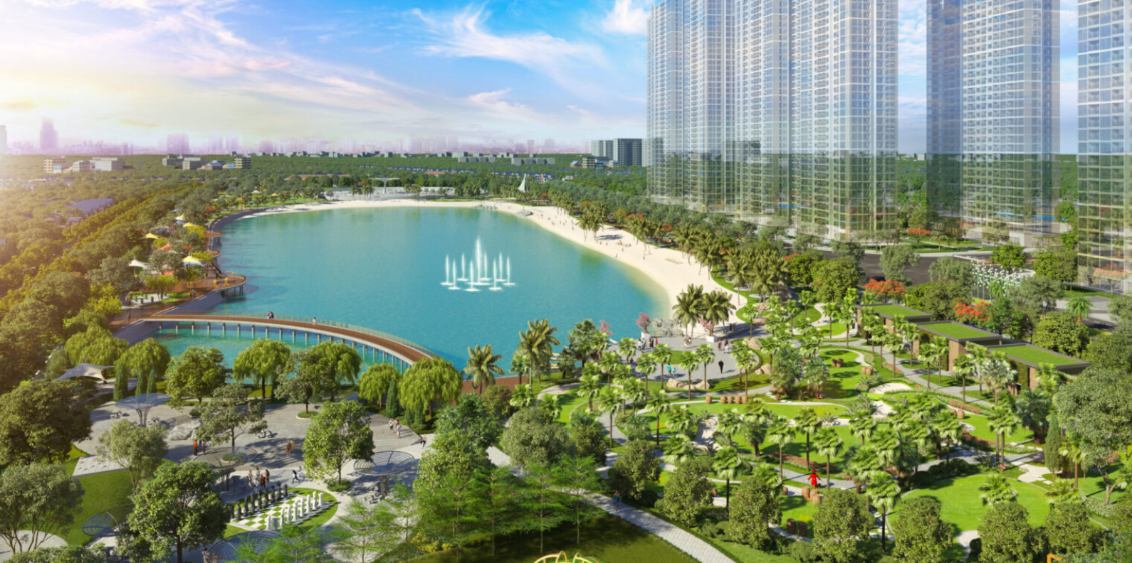 Phối cảnh dự án Masterise Lumière Evergreen