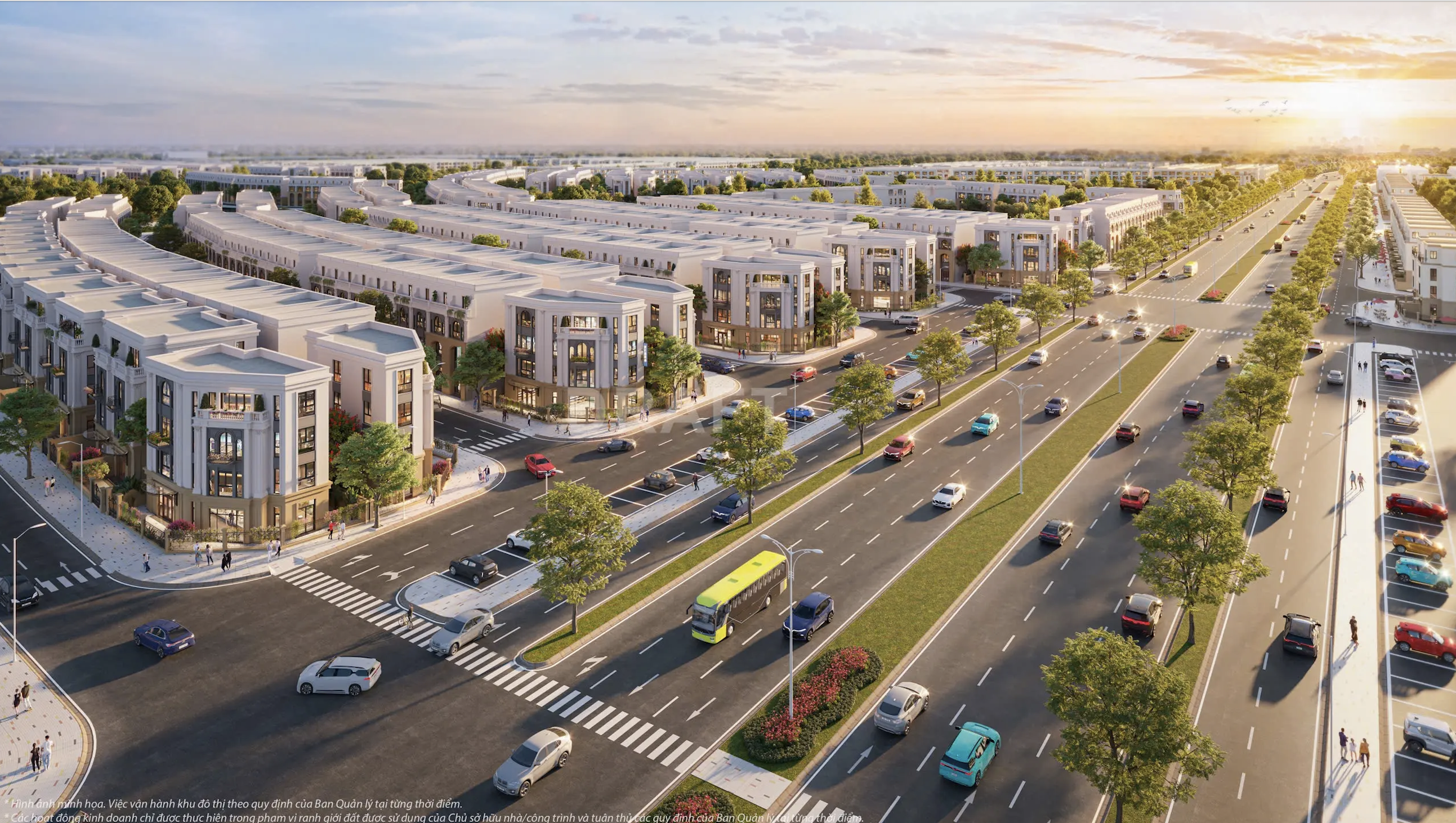 Phân khu Bình Minh Vinhomes Golden City Dương Kinh