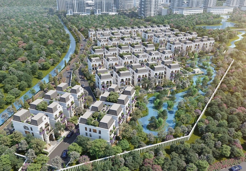 Khu biệt thự The Park City Hanoi