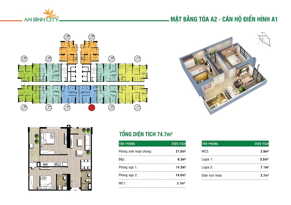 Thiết kế mặt bằng chung cư An Bình City