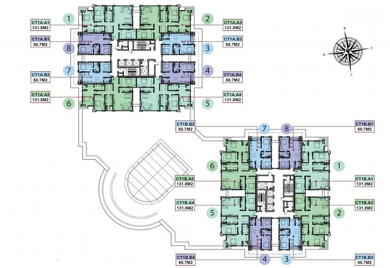 Giá bán căn hộ chung cư Sun Grand City Quảng An