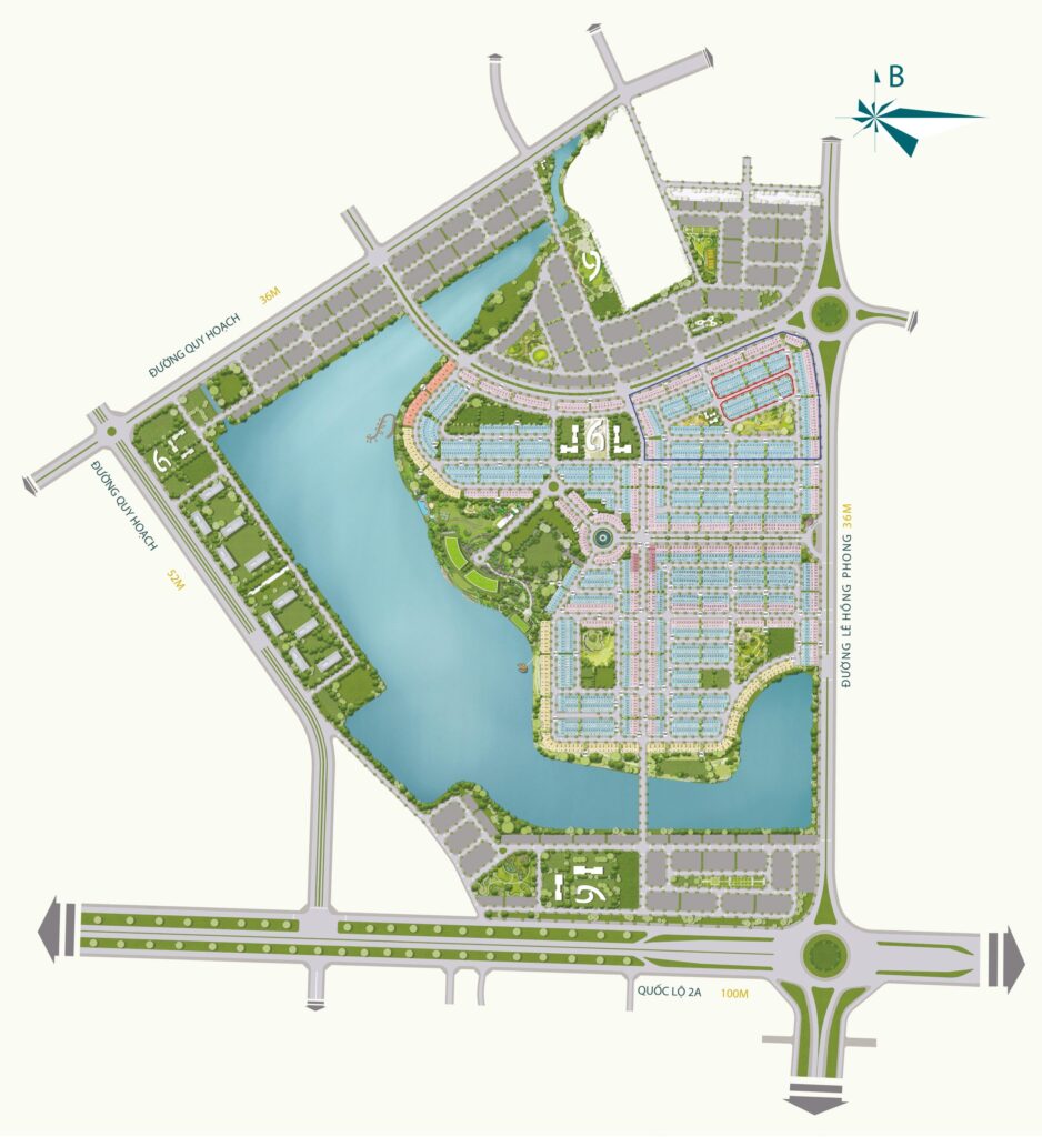 Mặt bằng thiết kế TMS Vĩnh Yên - Grand Hyde Park và tư duy kiến trúc hiện đại đầy tinh tế