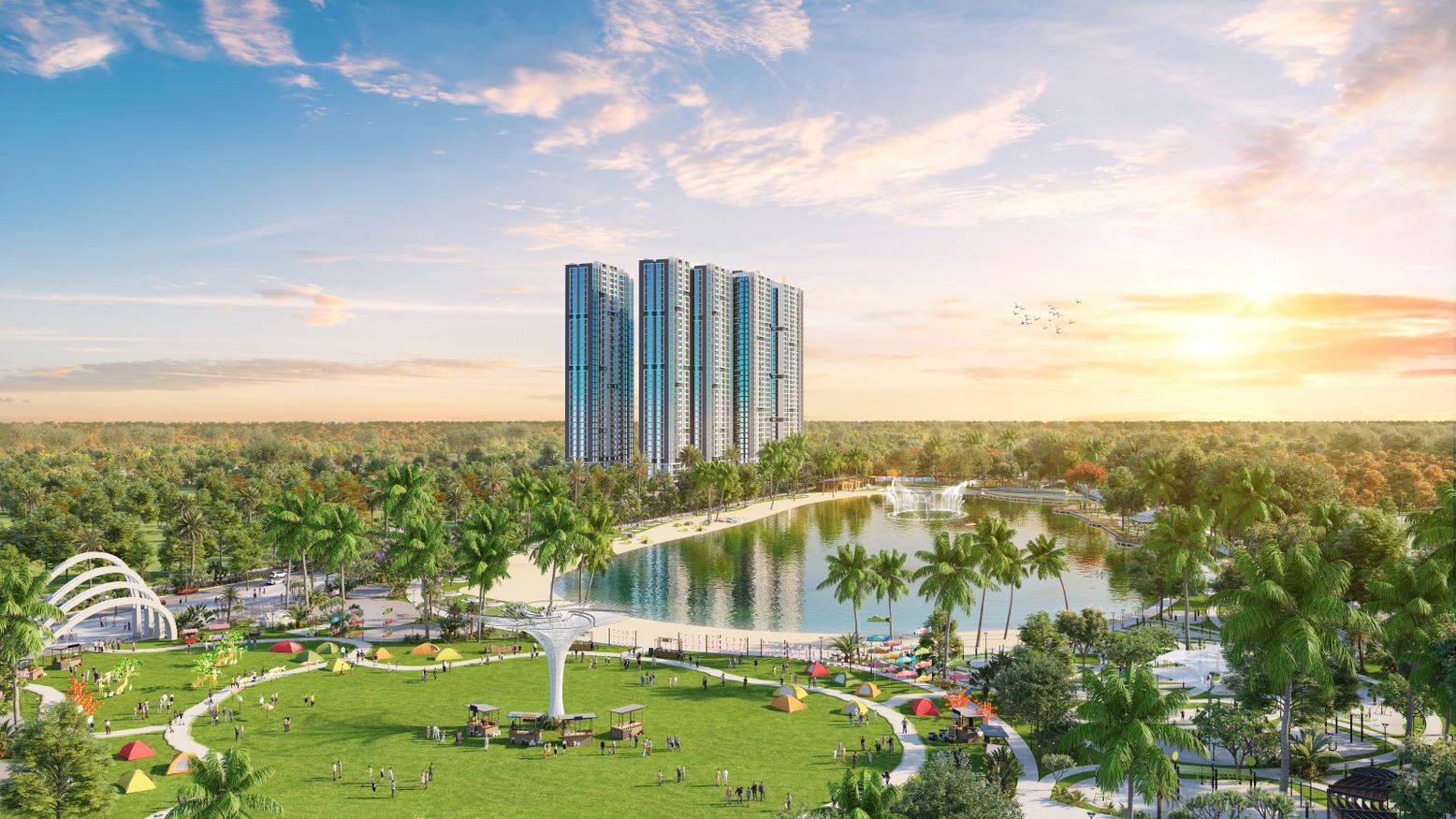 Dự án The Sola Park Imperia Smart City