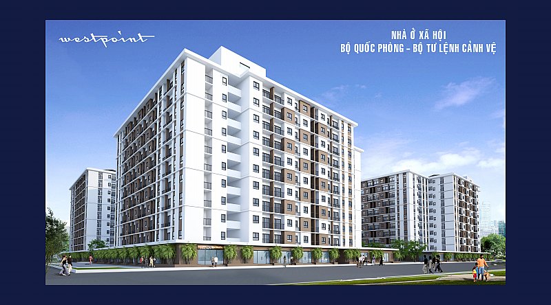 Mặt bằng thiết kế nhà ở xã hội West Point - Nam 32 